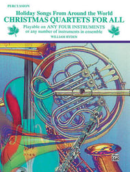Christmas Quartets for All Percussion cover